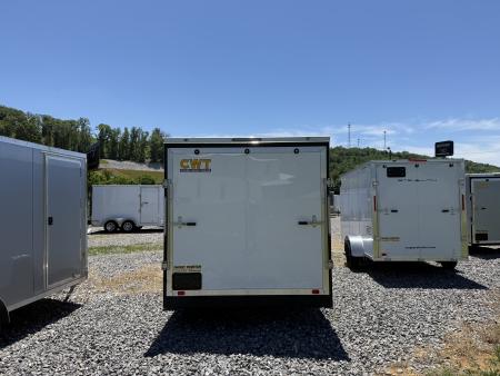 New 2026 Covered Wagon Trailers 7X12 SA POLY BAR LOCK Cargo / Enclosed Trailer