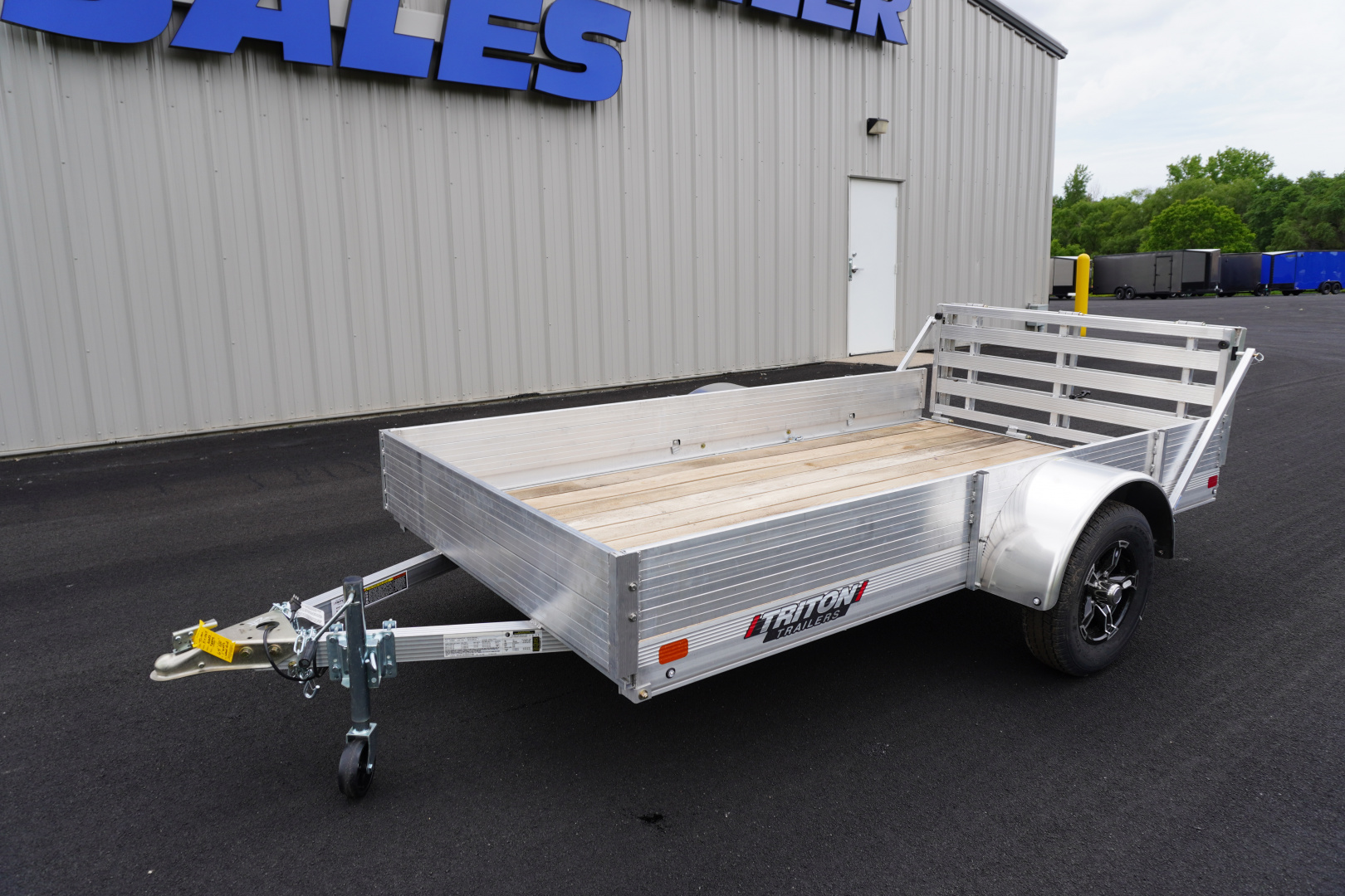 New 2026 Triton Trailers FIT 64"x10ft Aluminum Utility Trailer