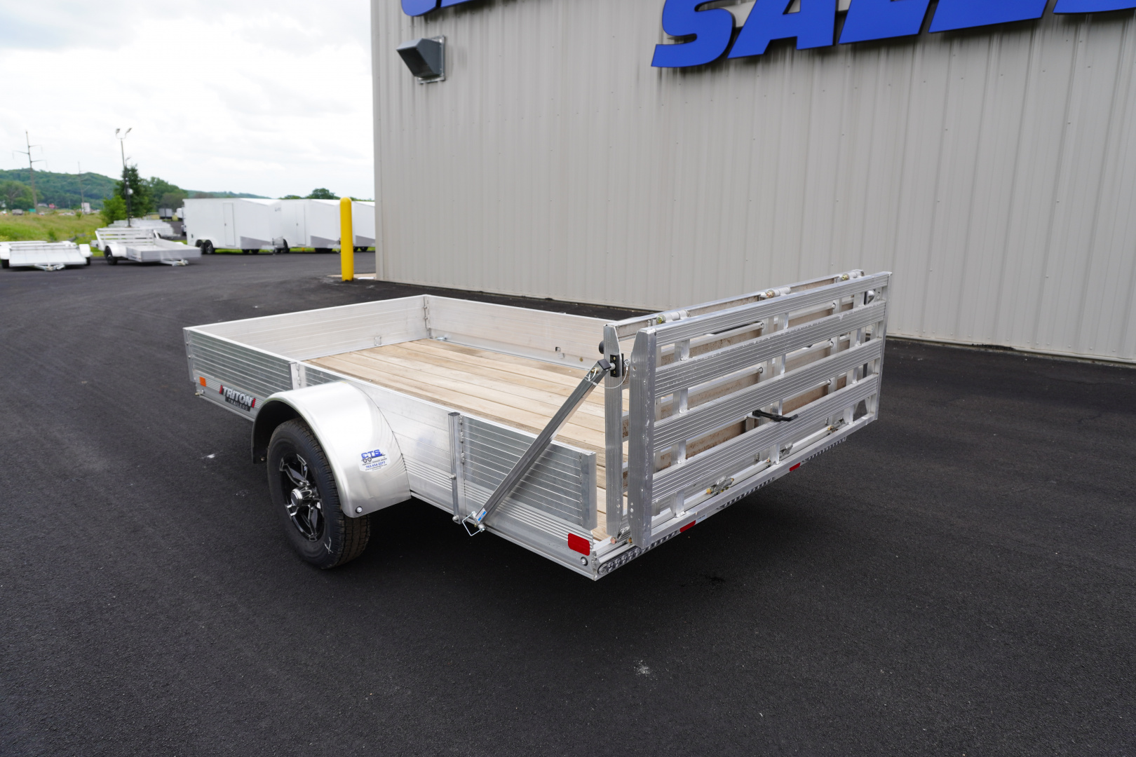 New 2026 Triton Trailers FIT 64"x10ft Aluminum Utility Trailer