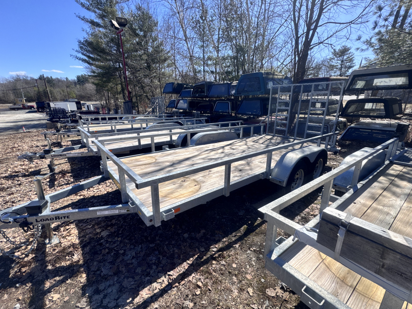 New 2025 Load Rite UT6516E2 Utility Trailer