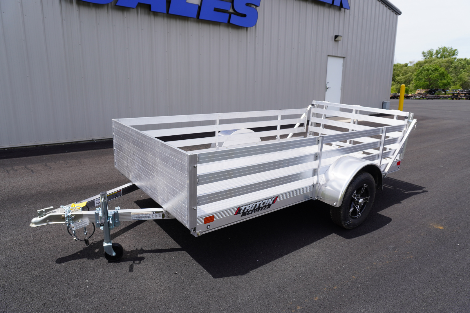 New 2026 Triton Trailers FIT 64"x10ft Aluminum Utility Trailer