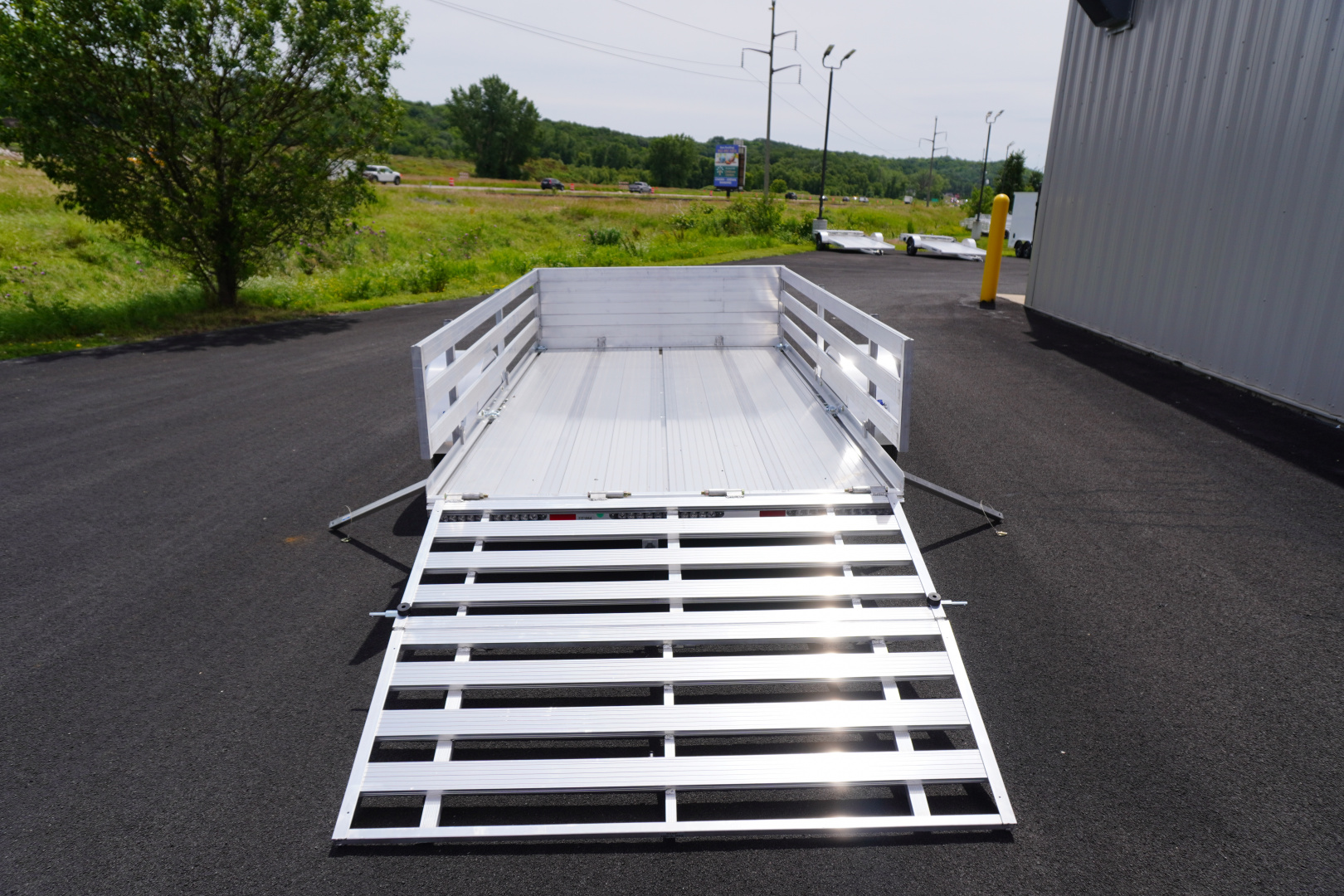New 2026 Triton Trailers FIT 64"x10ft Aluminum Utility Trailer