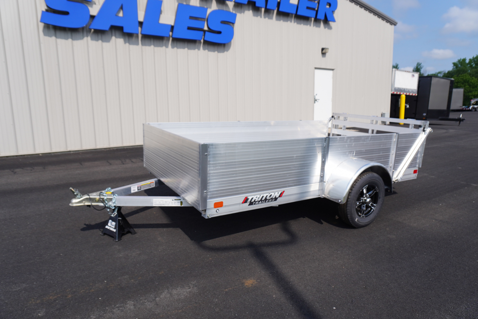 New 2026 Triton Trailers FIT 64"x10ft Aluminum Utility Trailer