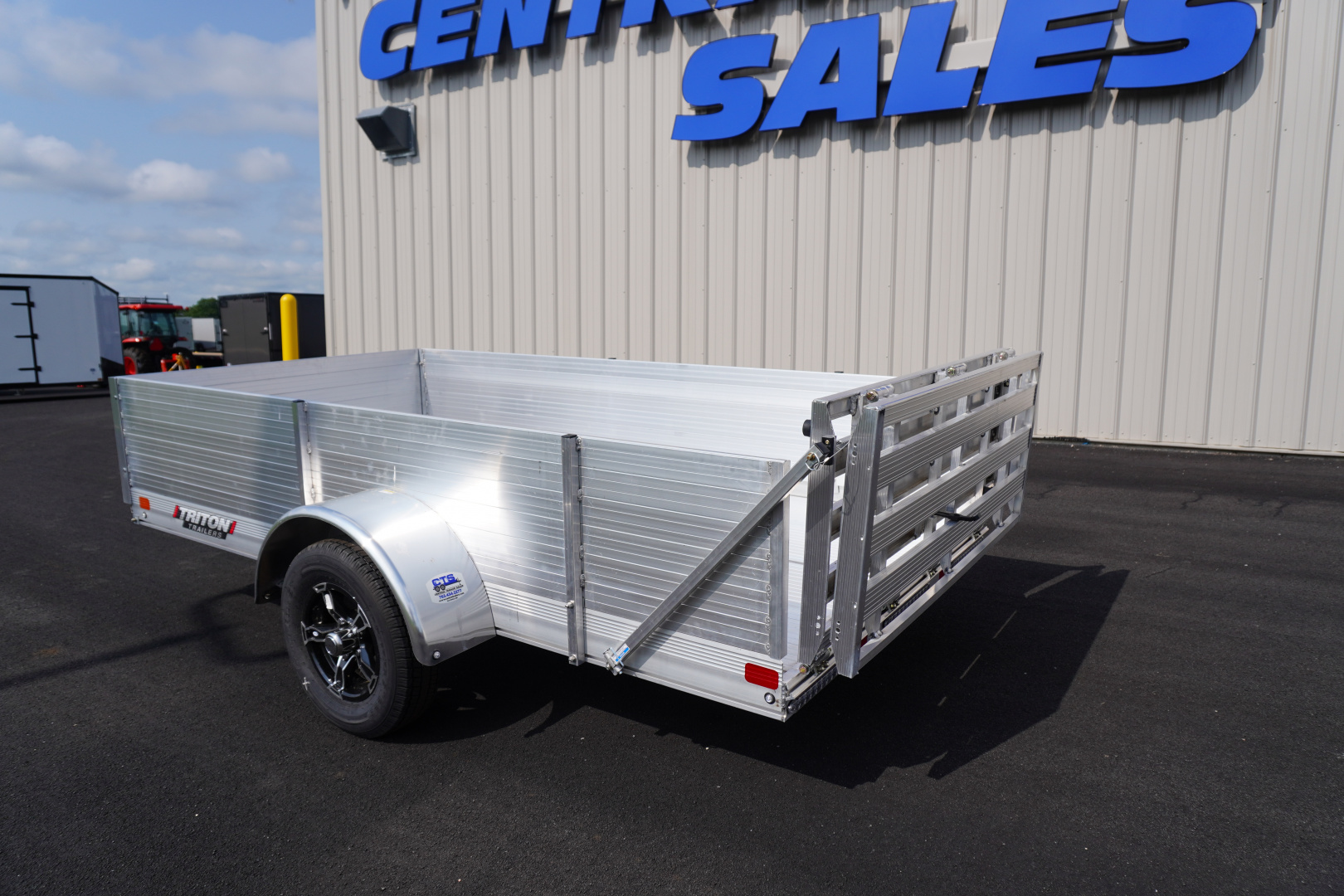 New 2026 Triton Trailers FIT 64"x10ft Aluminum Utility Trailer