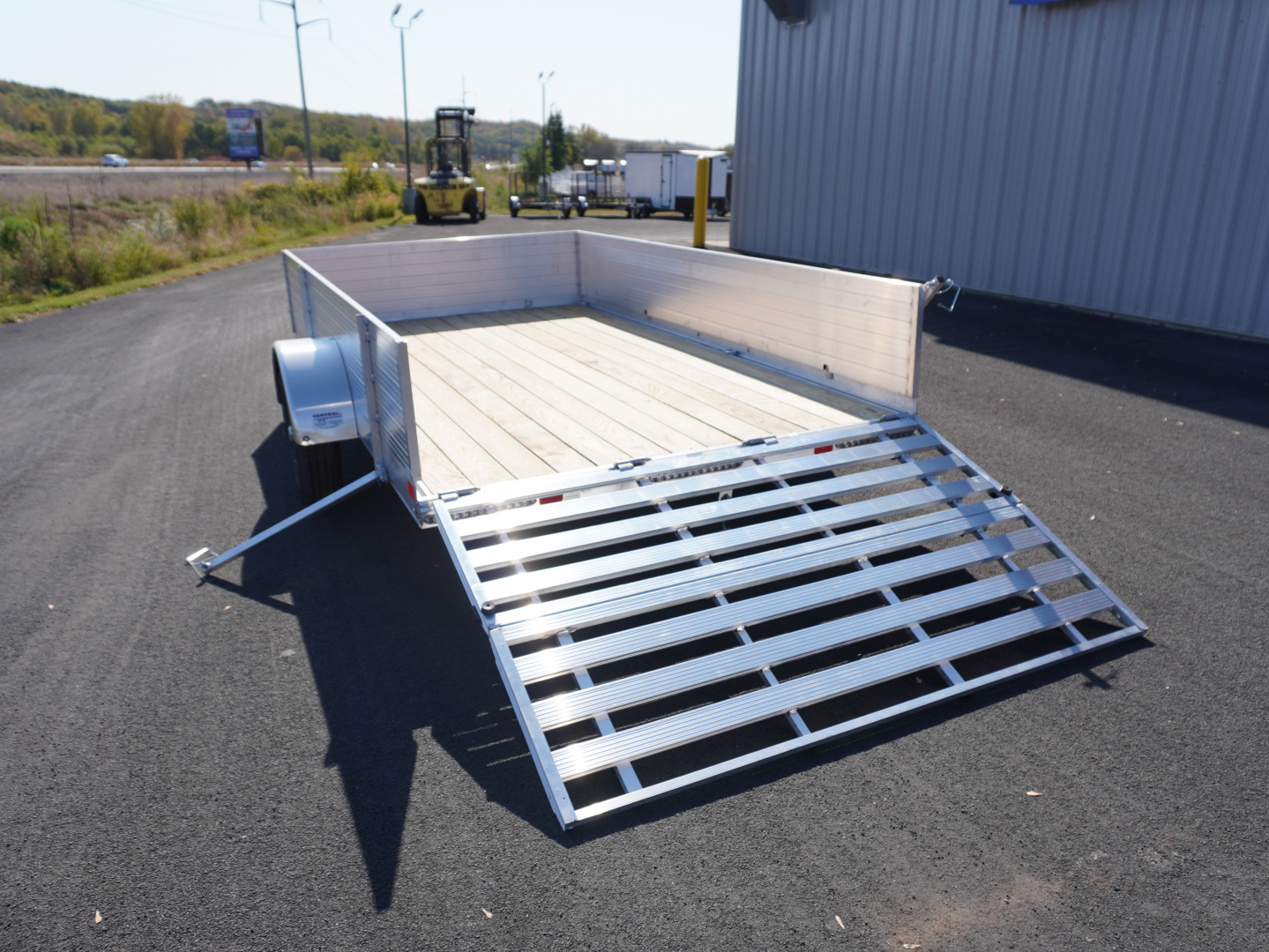 New 2026 Triton Trailers FIT 81"x12ft Aluminum Utility Trailer