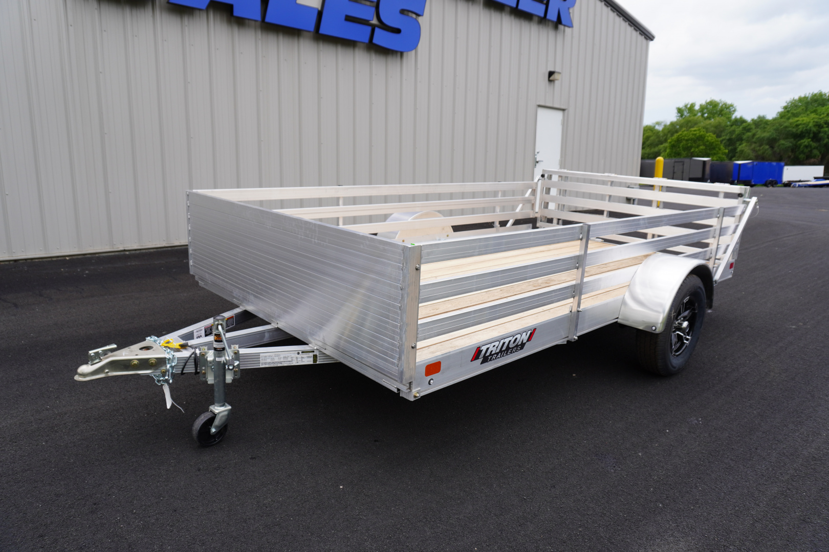 New 2026 Triton Trailers FIT 81"x12ft Aluminum Utility Trailer