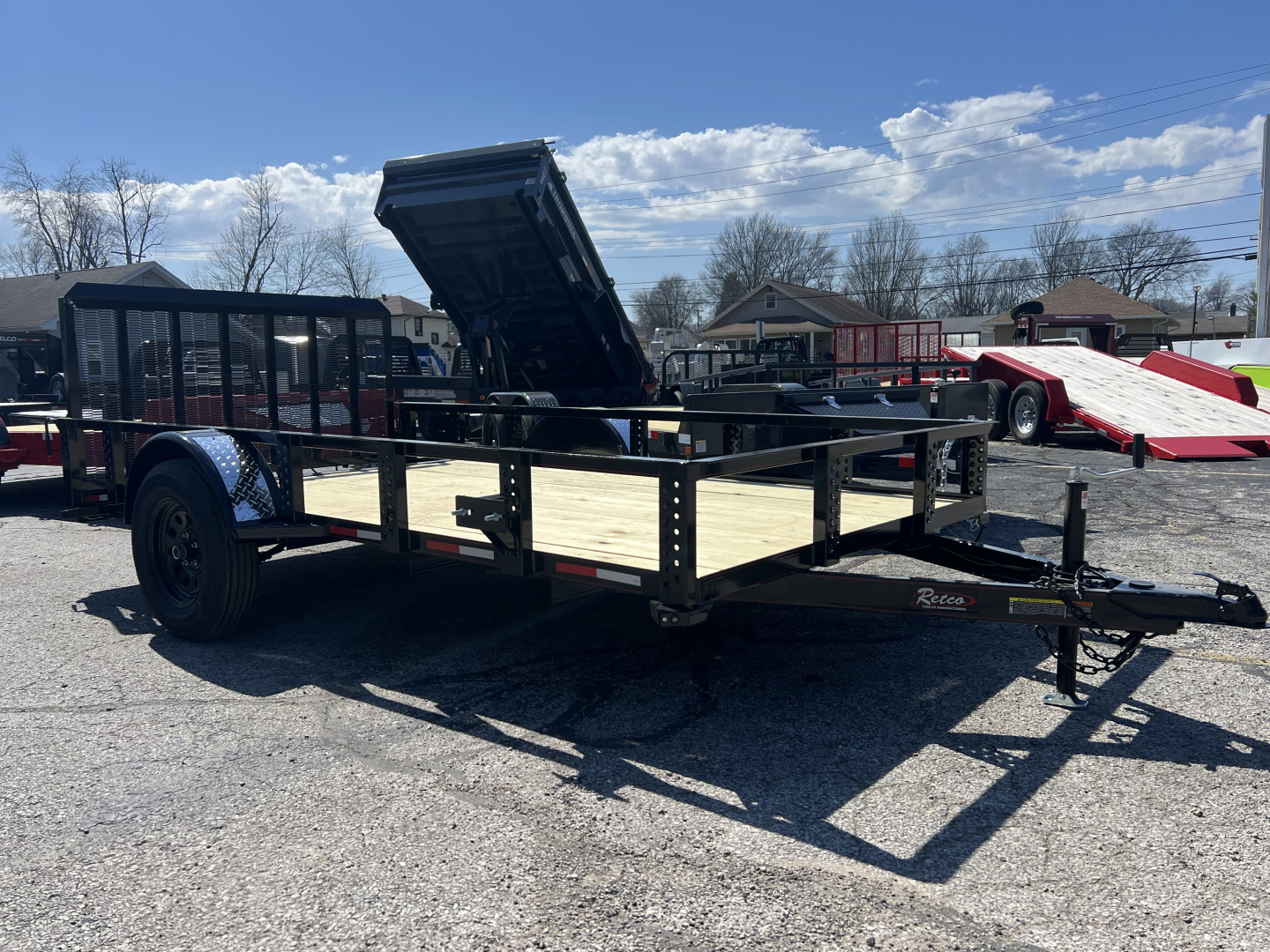 New 2026 Retco 6 x 12 SA Utility Trailer