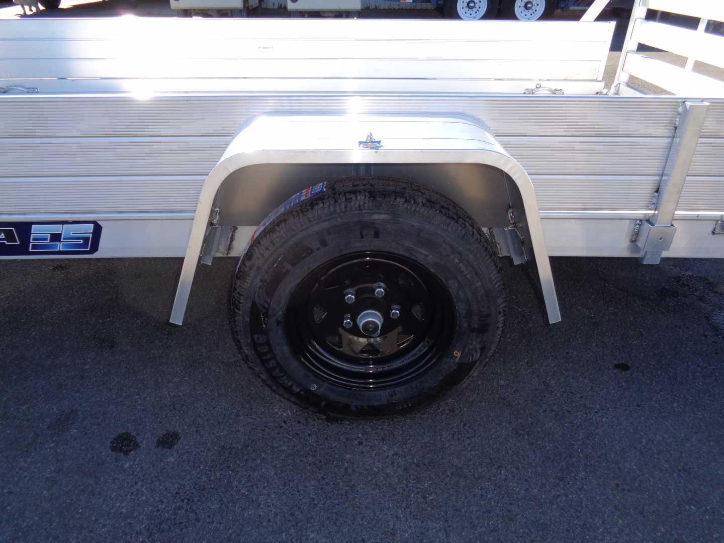 New 2027 Aluma * 6310ESA-S * 10Ft Single Axle Utility Trailer w/ 12" Solid Sides