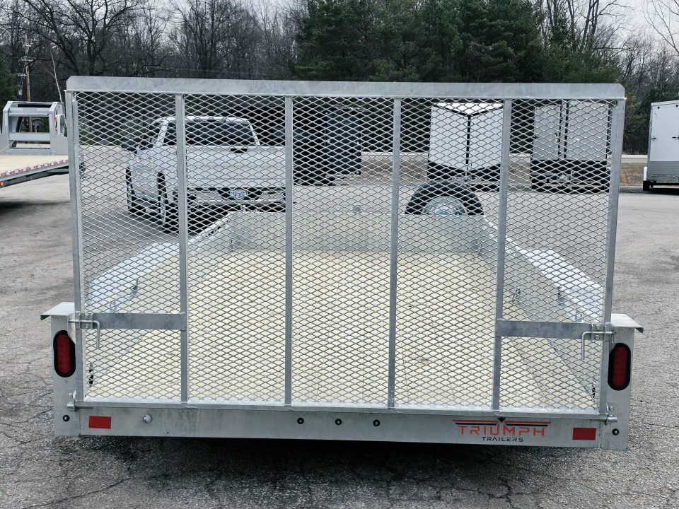 New 80" X 14' GALVANIZED UTILITY TRAILER TANDEM AXLE INCLUDES SPARE 2026 TRIUMPH