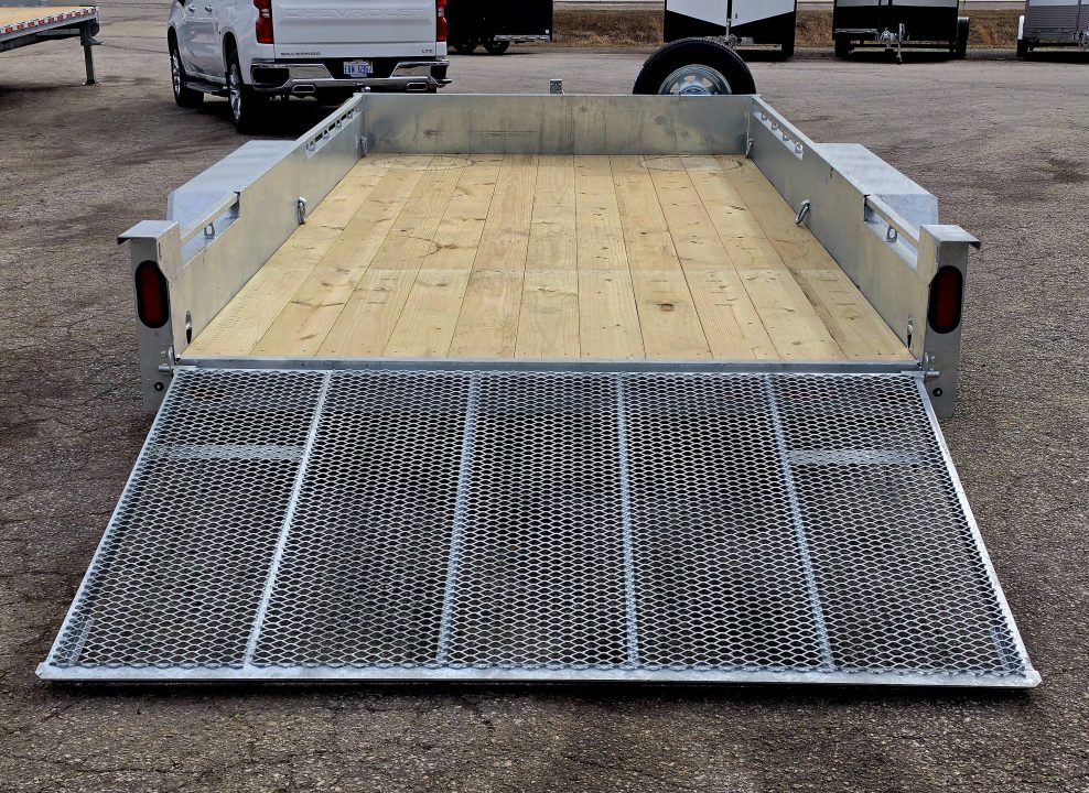 New 80" X 14' GALVANIZED UTILITY TRAILER TANDEM AXLE INCLUDES SPARE 2026 TRIUMPH
