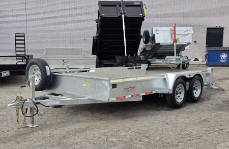 New 80" X 14' GALVANIZED UTILITY TRAILER TANDEM AXLE INCLUDES SPARE 2026 TRIUMPH