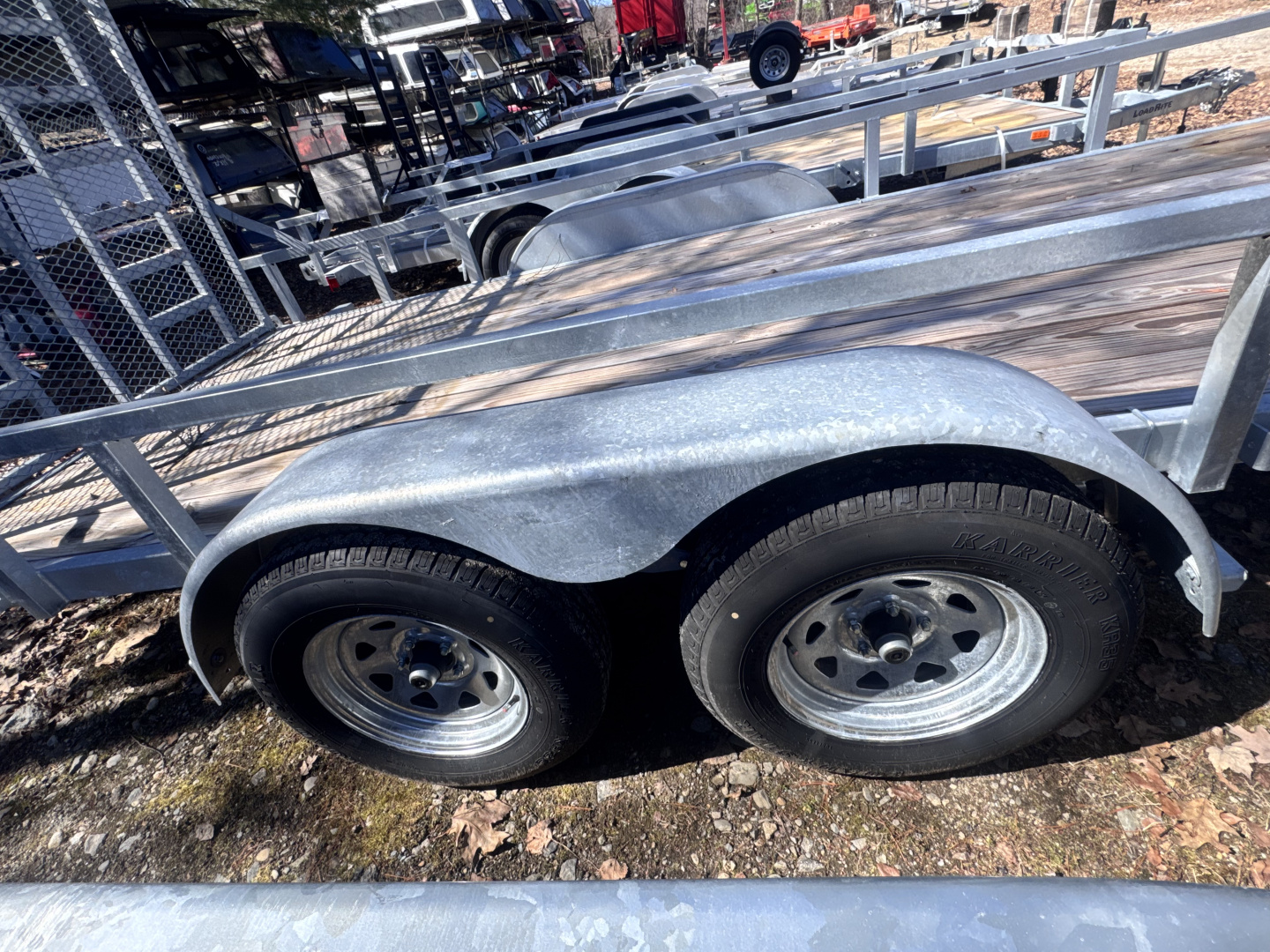 New 2025 Load Rite UT6516E2 Utility Trailer
