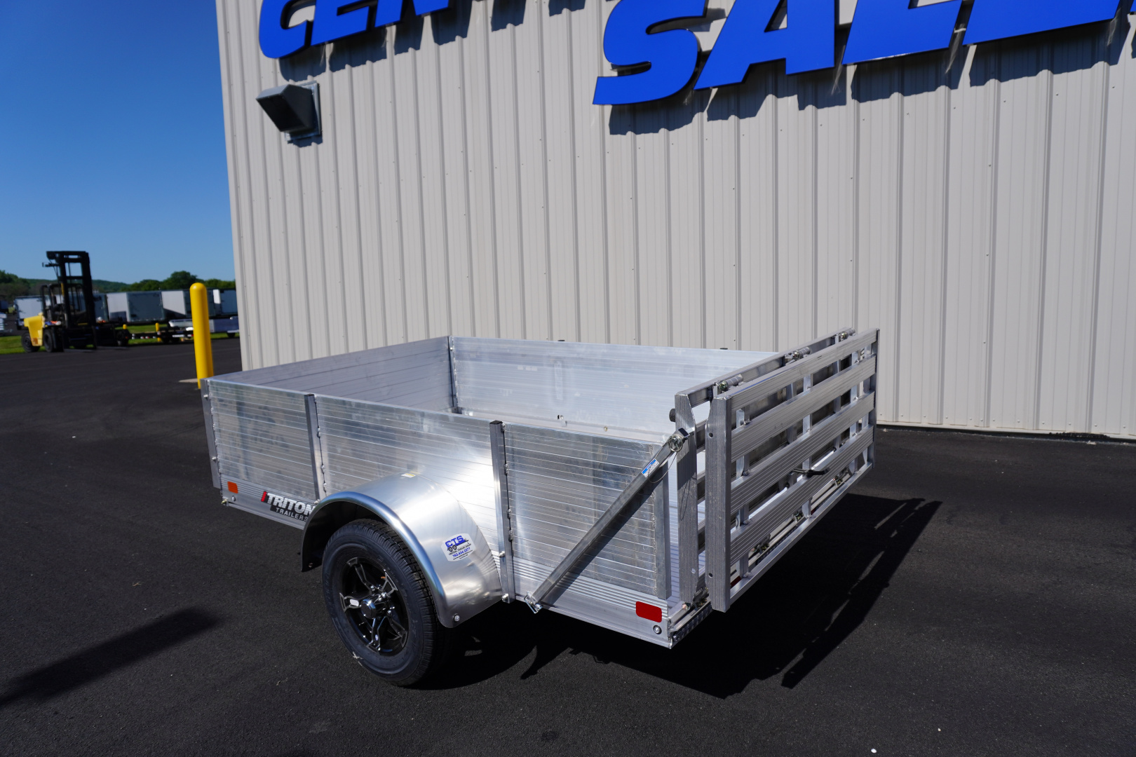 New 2026 Triton Trailers FIT 64"x8ft Aluminum Utility Trailer
