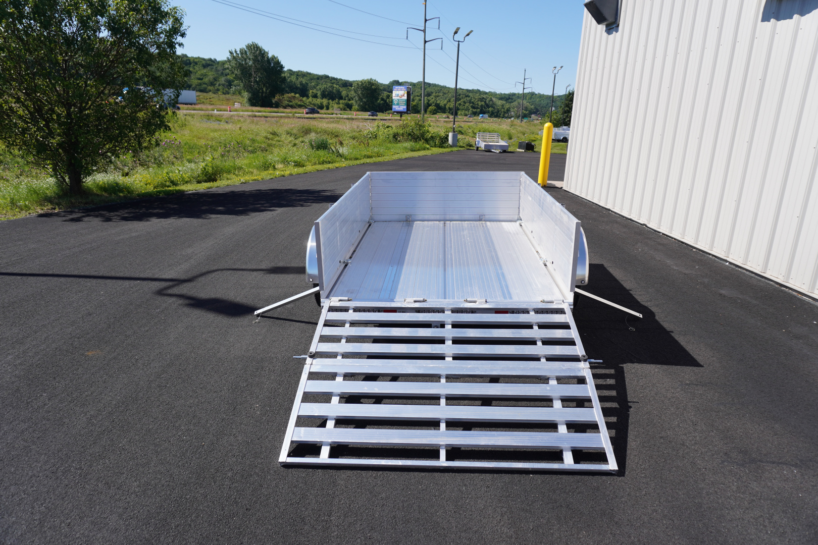 New 2026 Triton Trailers FIT 64"x8ft Aluminum Utility Trailer