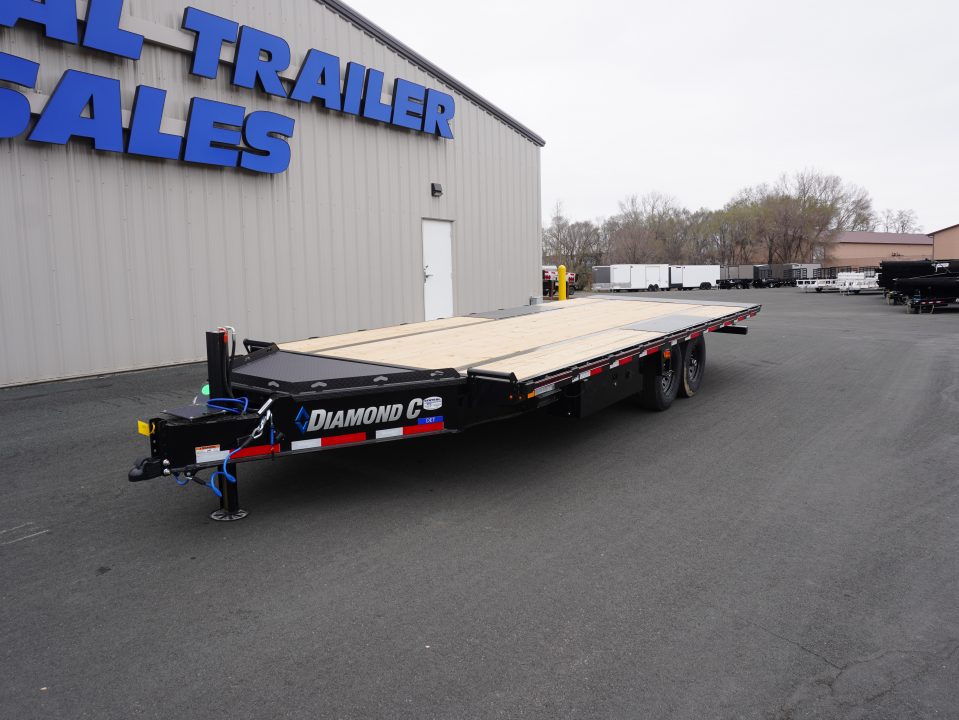 New 2026 Diamond C Trailers DET207 22ft Deckover Tilt Trailer