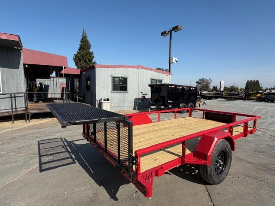New 2026 Diamond C Trailers PSA135L12X77 6.5FT X 12FT 2990 GVW Utility Trailer