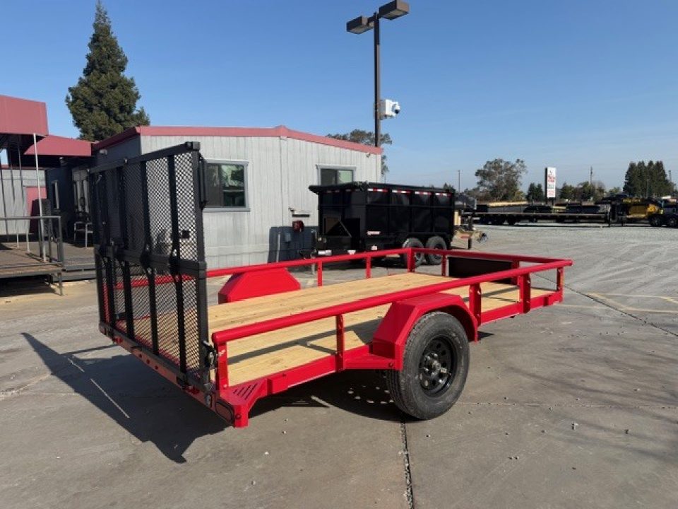 New 2026 Diamond C Trailers PSA135L12X77 6.5FT X 12FT 2990 GVW Utility Trailer