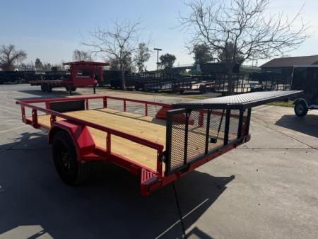New 2026 Diamond C Trailers PSA135L12X77 6.5FT X 12FT 2990 GVW Utility Trailer