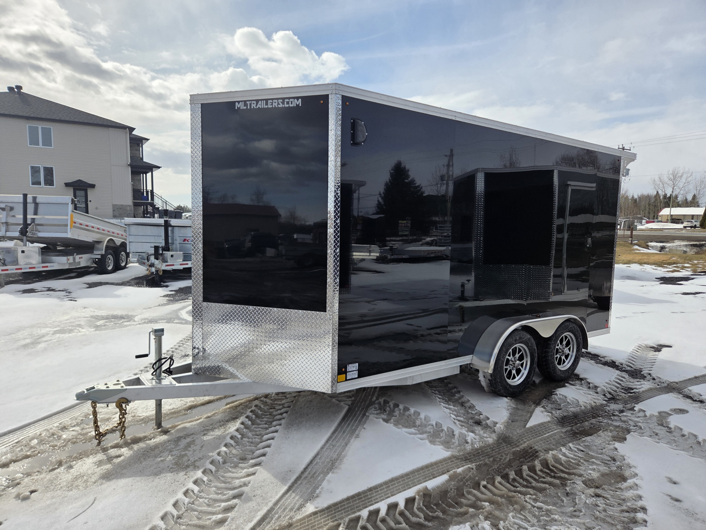 New 2026 Canadian Made All Aluminum 7'x14' TA-3500 Cargo Trailer