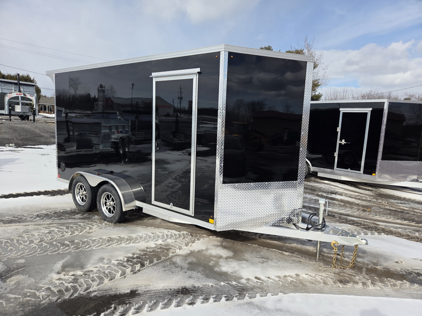 New 2026 Canadian Made All Aluminum 7'x14' TA-3500 Cargo Trailer