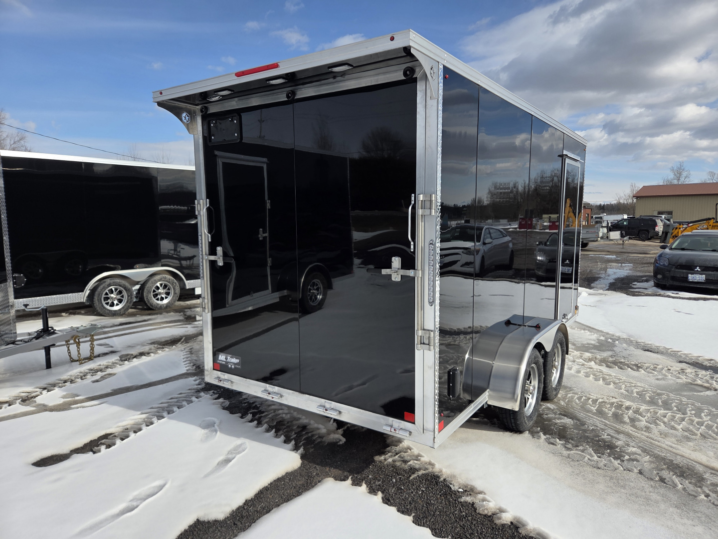 New 2026 Canadian Made All Aluminum 7'x14' TA-3500 Cargo Trailer
