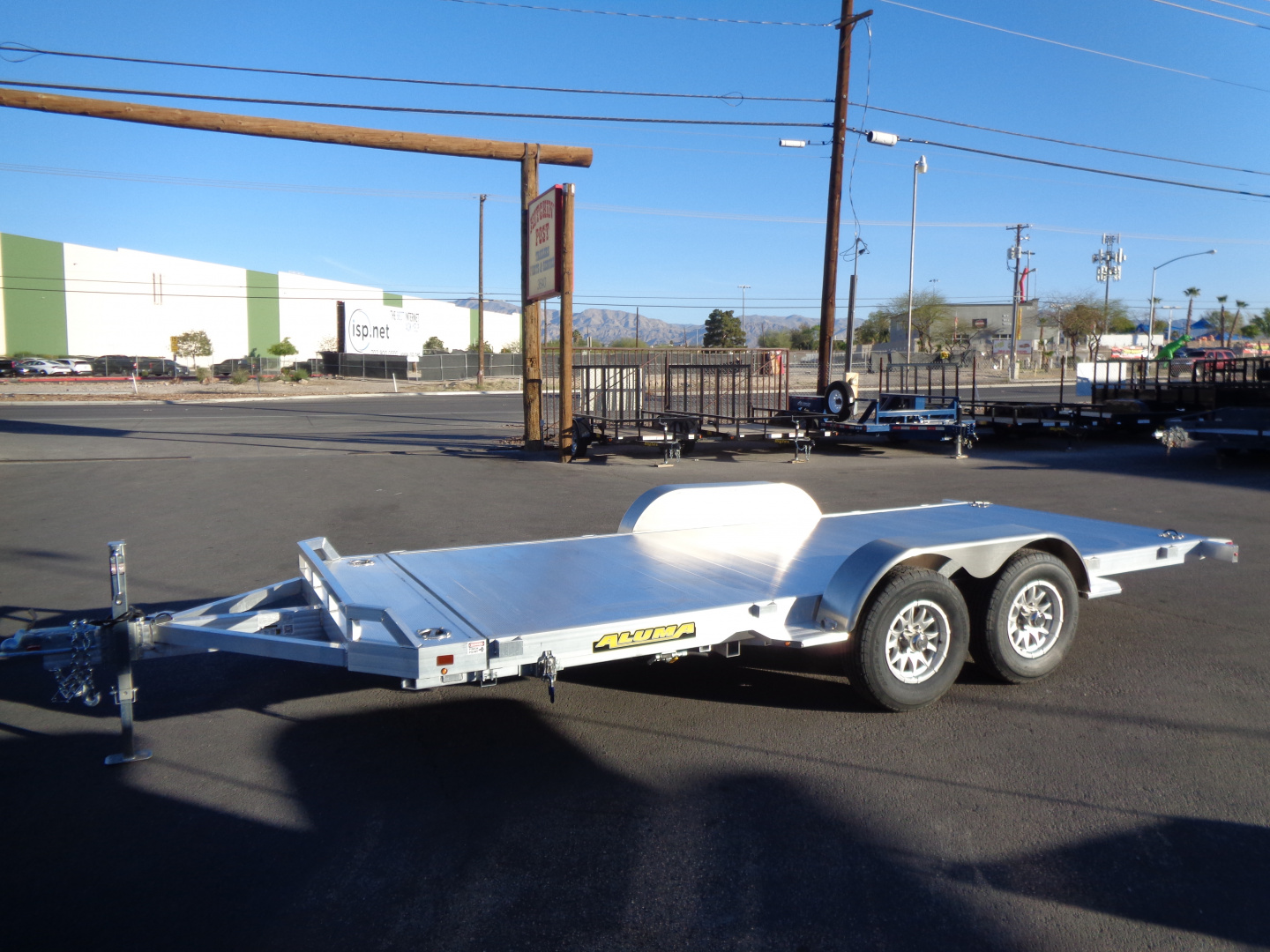 New 2027 Aluma * 8216H Tilt * 16Ft 10K Tilt Car Hauler