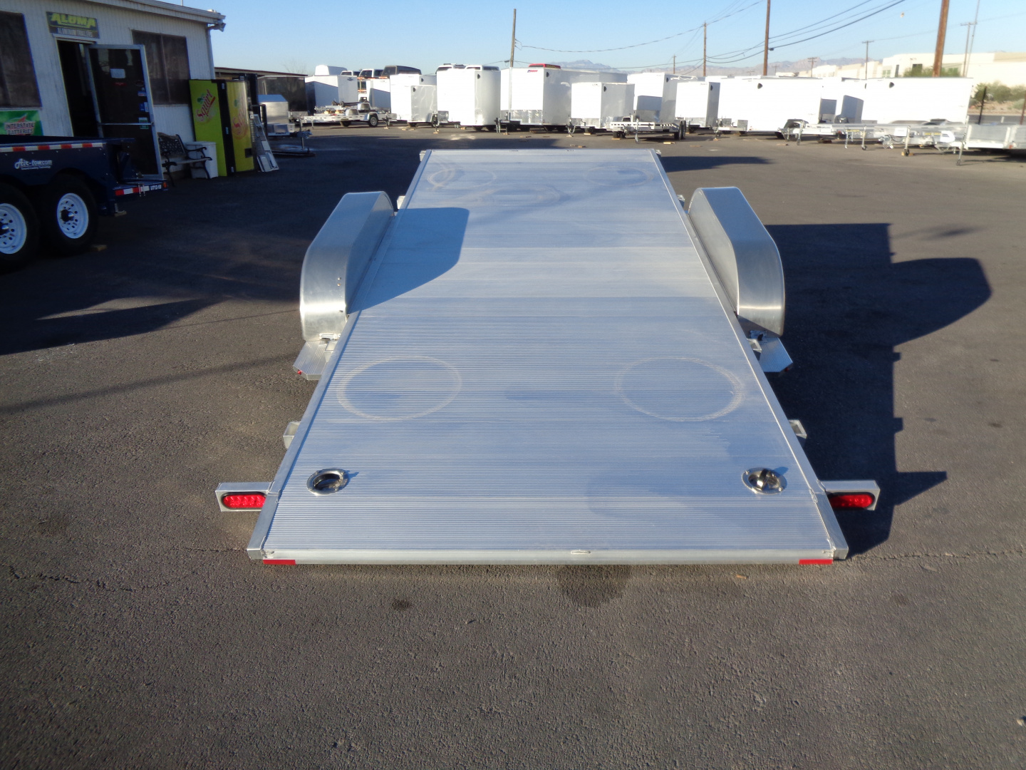 New 2027 Aluma * 8216H Tilt * 16Ft 10K Tilt Car Hauler