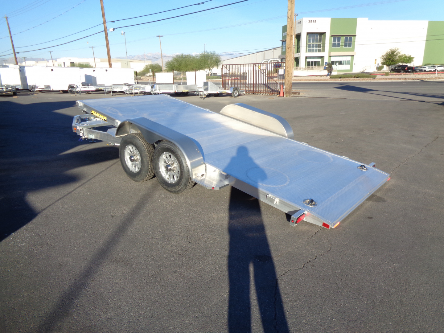 New 2027 Aluma * 8216H Tilt * 16Ft 10K Tilt Car Hauler