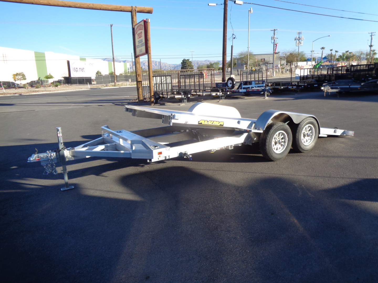 New 2027 Aluma * 8216H Tilt * 16Ft 10K Tilt Car Hauler