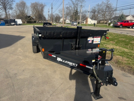 New 2026 Hillcrest Trailers 83x16 16K Telescopic Dump Trailer