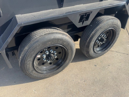 New 2026 Hillcrest Trailers 83x16 16K Telescopic Dump Trailer