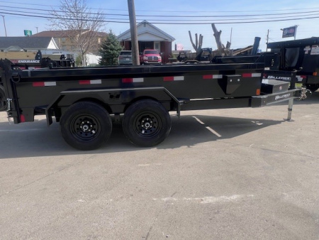 New 2026 Hillcrest Trailers 83x14 14K Telescopic Dump Trailer