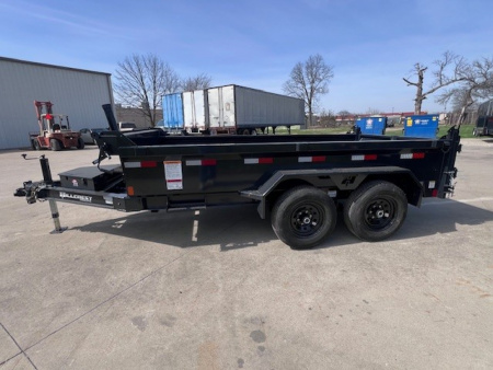 New 2026 Hillcrest Trailers 6x12 10K Telescopic Dump Trailer
