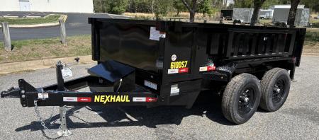 New 2026 Nexhaul 6X10 10K Dump Trailer
