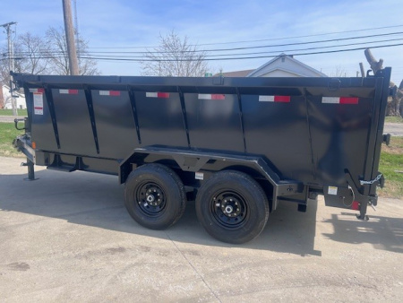 New 2026 Hillcrest Trailers 83x16 16K High Side Telescopic Dump Trailer