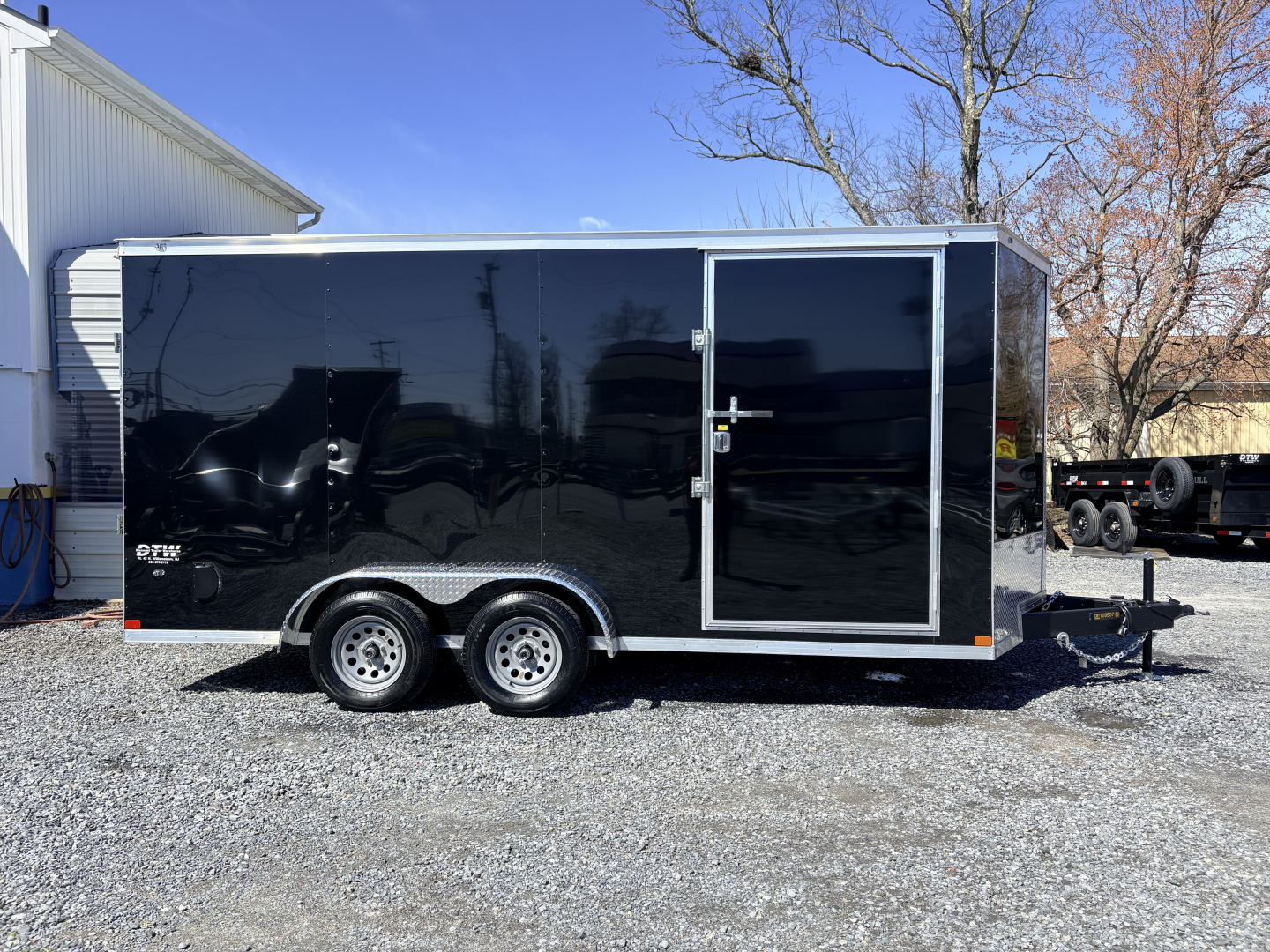 New 2026 Covered Wagon Trailers 7X16TA-7K GVWR Cargo / Enclosed Trailer