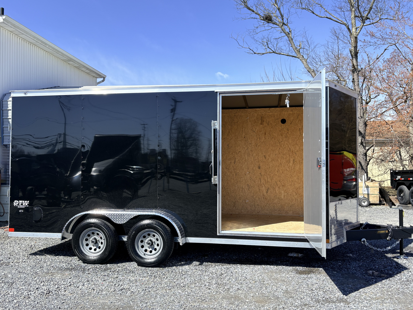 New 2026 Covered Wagon Trailers 7X16TA-7K GVWR Cargo / Enclosed Trailer