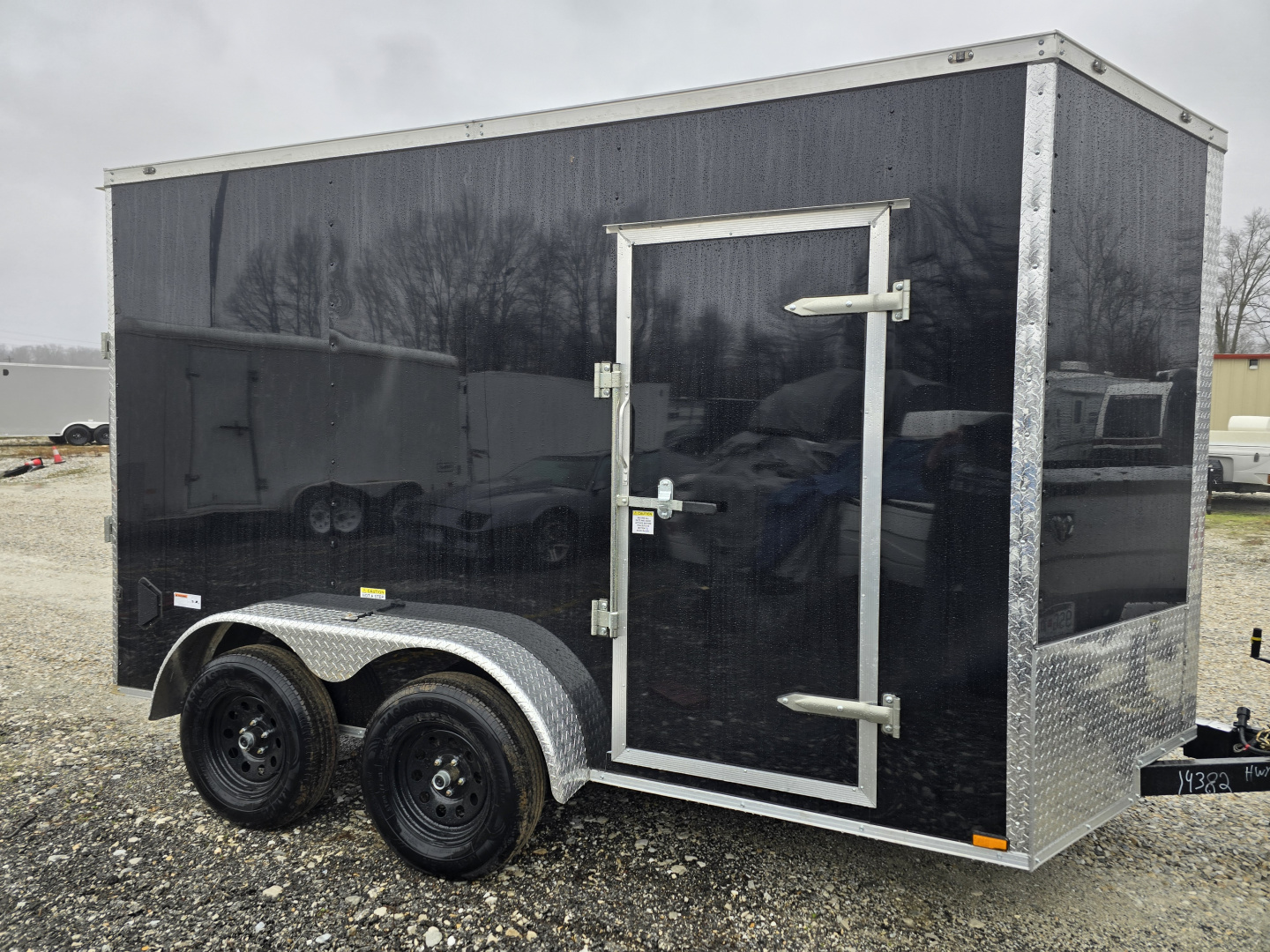 New 2026 Cynergy 2 7x12 TA, 7' interior height, .080 Polycore , 35k axles Cargo / Enclosed Trailer