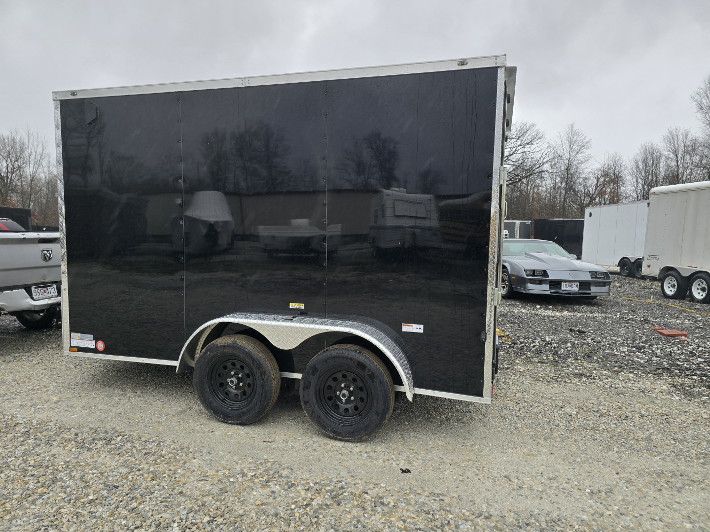 New 2026 Cynergy 2 7x12 TA, 7' interior height, .080 Polycore , 35k axles Cargo / Enclosed Trailer