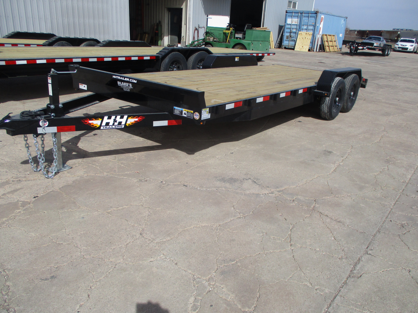 New 2026 H&H Trailers Flatbed Trailer 82 X 20