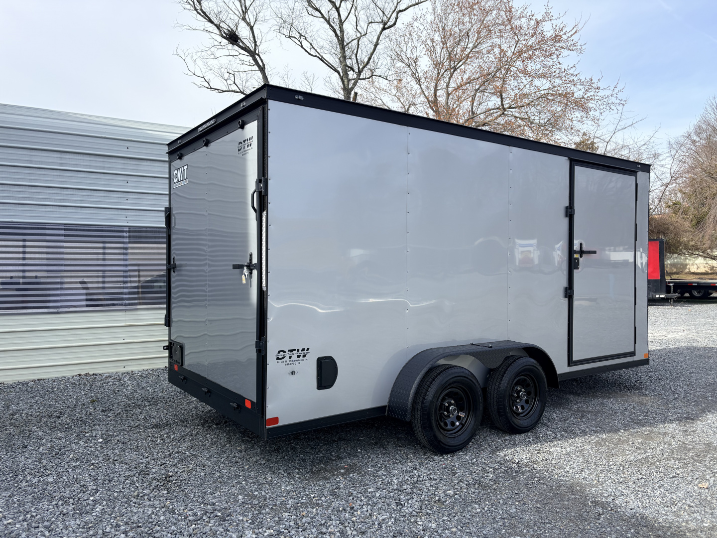 New 2026 Covered Wagon Trailers 7X16TA-7K GVWR Cargo / Enclosed Trailer