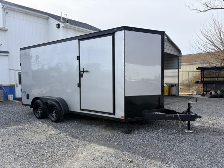 New 2026 Covered Wagon Trailers 7X16TA-7K GVWR Cargo / Enclosed Trailer