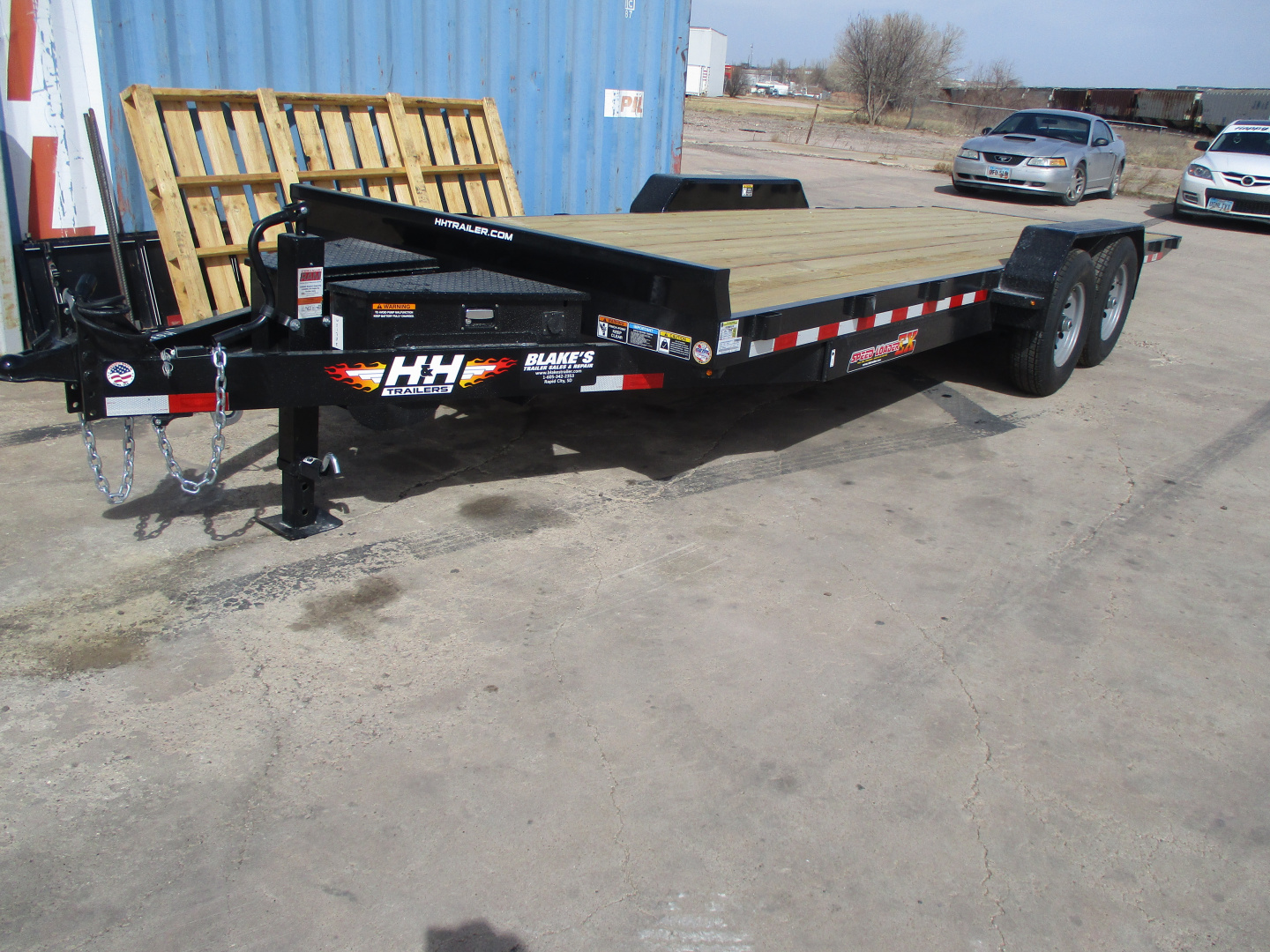 New 2026 H&H Trailers Speedloader Flatbed Trailer 82 X 22