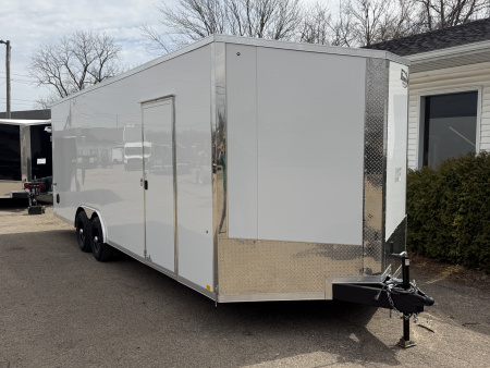 New 2026 8.5 x 24 Formula Conquest Enclosed Trailer 10k GVW 7ft interior