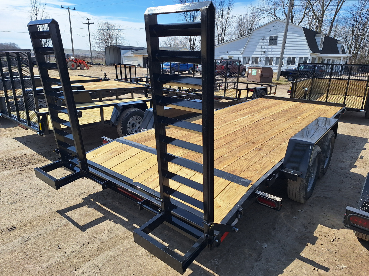 New 2026 AMO 82x18 10K Equipment Trailer