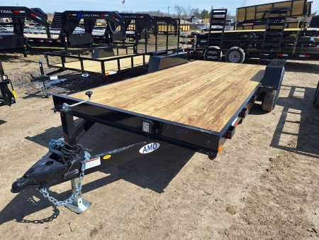 New 2026 AMO 82x18 10K Equipment Trailer