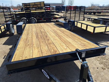 New 2026 AMO 82x18 10K Equipment Trailer