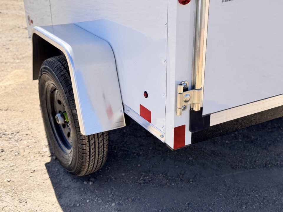 New 2026 Cross Trailers 4-6-1V Enclosed Barn Door 2K GVWR
