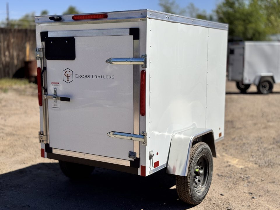 New 2026 Cross Trailers 4-6-1V Enclosed Barn Door 2K GVWR