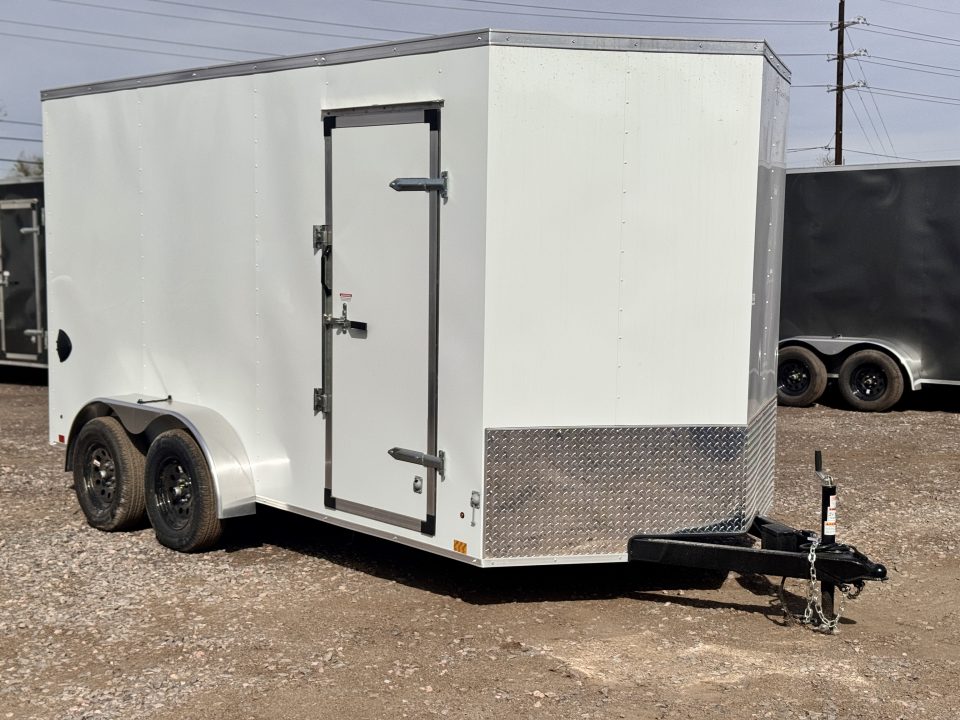 New 2026 Cross Trailers 7-14-1.5V Enclosed 7K GVWR